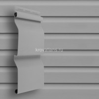 GrandLine сайдинг Amerika D4 "Корабельный брус" Slim панель 3,0 х 0,203, 22шт/уп., Серый