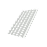 Профнастил HC35R 0,45 PE RAL 9003 сигнальный белый DRIP