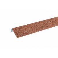 ТехноНИКОЛЬ Наличник оконный металлический HAUBERK, Красный, 50*100*1250