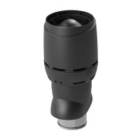 Vilpe FLOW XL- 250/ИЗ/700 вент. выход с колпаком черный