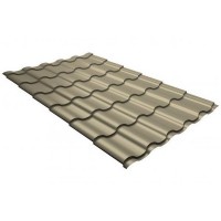 Металлочерепица Grand Line (Гранд Лайн) кредо 0,45 Drap RAL 1015 /1 кв.м./