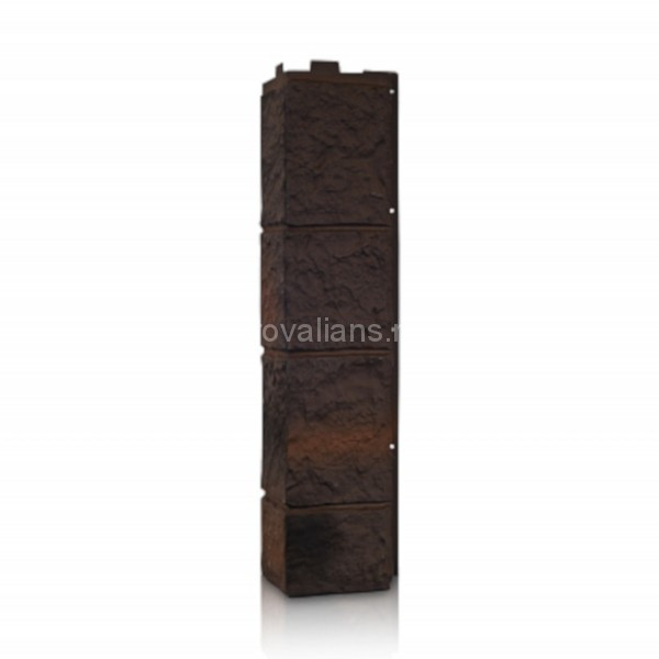 Угол наружный VOX (Вокс) Solid Sandstone DARK BROWN /1 шт/