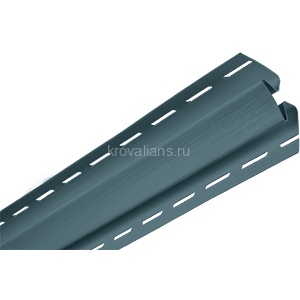 Альта-Профиль Планка "угол внутренний" Т-13 - 3,00 м. серо-голубой