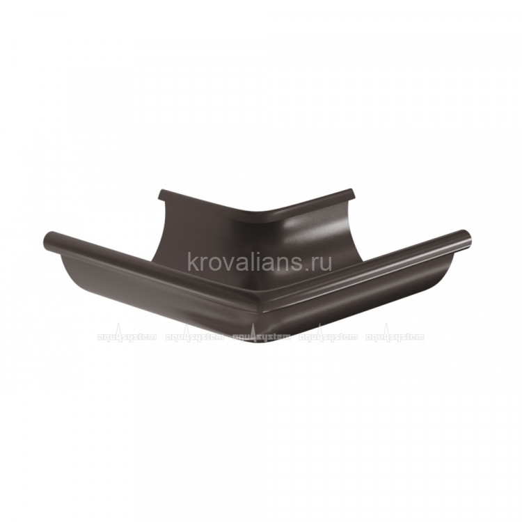 AS COMF PE 125/90 Угол желоба  90 наружный RR32 5 шт/уп