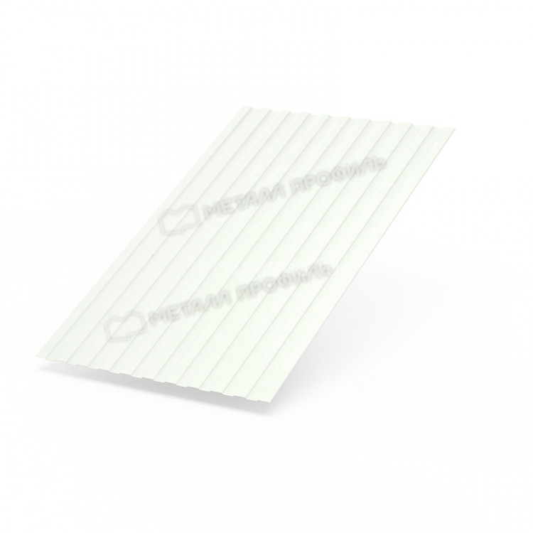 Профилированный лист Металл Профиль С-8х1150-B (ПЭ-01-9003-0,4) /1 кв.м./ Профилированный лист Металл Профиль С-8х1150-B (ПЭ-01-9003-0,4) /1 кв.м./