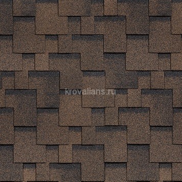 Шинглас Финская Аккорд 3м2 КОРИЧНЕВЫЙ & 4А4X21-3616RUS