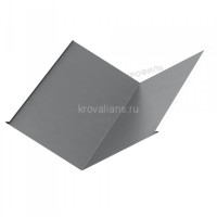 МеталлПрофиль Планка ендовы нижняя 298х298х2000 NormanMP (Полиэстер-01-7004-0.5) /1 шт/