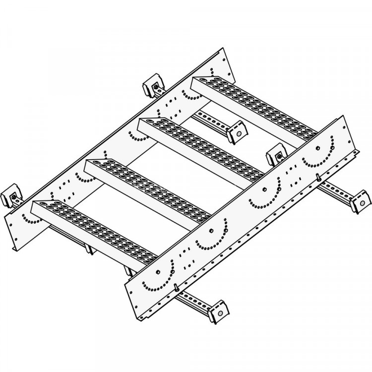 Лестница-Крыльцо ROOFsystems PRESTIGE ZN 485/1,2м NEXT Фальц RAL 8017