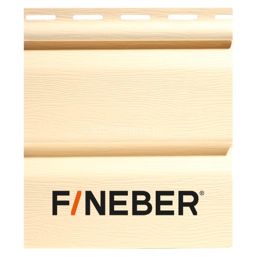 Сайдинг FineBer (Файнбер) Standart Classic Color 3,66м (Шампань) /панель/