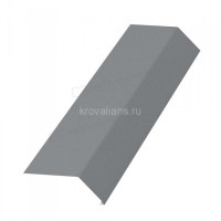 МеталлПрофиль Планка карнизная 100х69х2000 NormanMP (Полиэстер-01-7004-0.5) /1 шт/