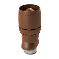 Vilpe FLOW XL- 250/300/700 вентиляционный вых.с колпаком Коричневый