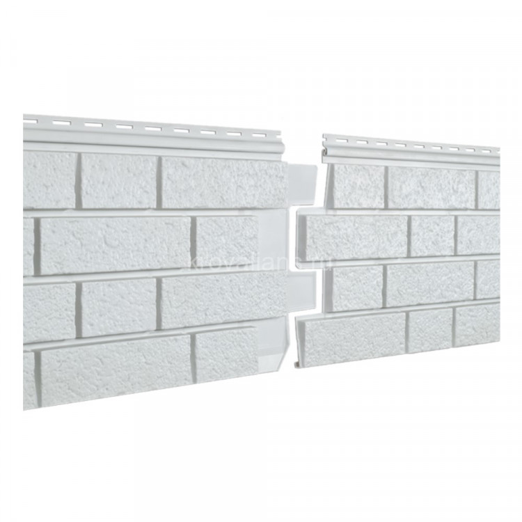 Ю-Пласт Сайдинг STONE-HOUSE S-Lock Клинкер Дымчатый 0,292*1,950мм (1уп=15шт/8,55м2)под заказ