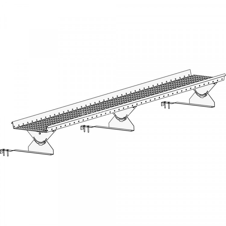 Мостик кровельный ROOFsystems PRESTIGE 360 2,5м Натур RAL 3005