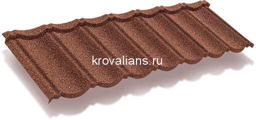 Композитная черепица Luxard (Люксард) Классик (Пробка) /лист/
