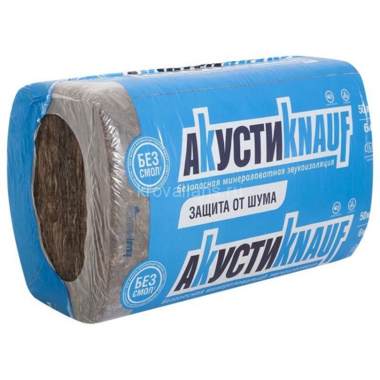 Knauf S37MR Akusti KNAUF 100x610x1230 (6м2, 0,6м3) 8шт/упак 32упак/пал