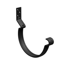 AS PUrus MATT 125/90 Крюк желоба короткий с компл. крепления (МУ), RAL 9005
