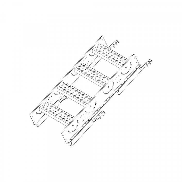 Лестница-Крыльцо ROOFsystems PRESTIGE ZN 485/1,2м Натур RAL 8017