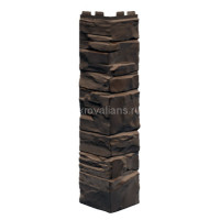Угол наружный VOX (Вокс) Solid Stone Sicily Камень темно-коричневый 420мм х 121 м /1 шт/