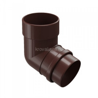 Docke LUX 140/100 мм Колено 72 Шоколад