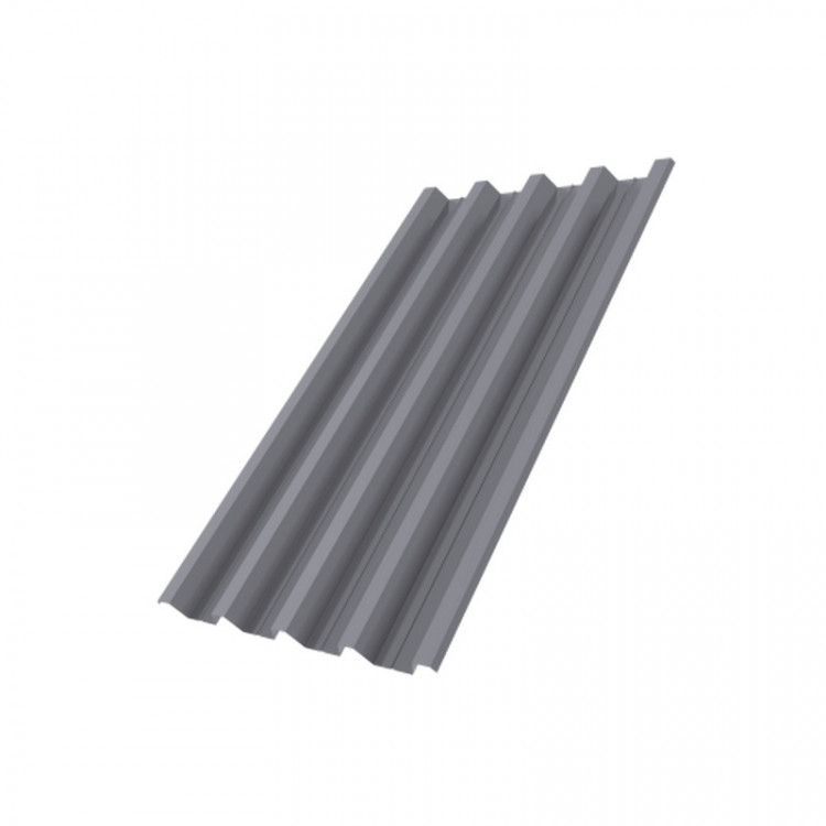 Профнастил H60R 0,7 PE RAL 7004 сигнальный серый