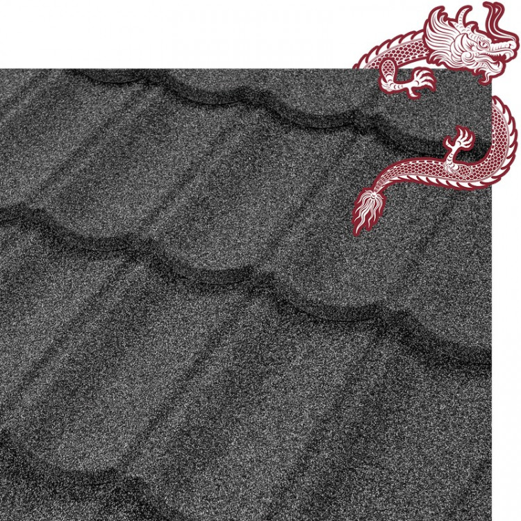 Композитная черепица LUXARD КИТАЙСКАЯ СЕРИЯ Классик панель, 415х1350 (полезная площадь 0,47 м2), цвет АЛЛАНИТ Композитная черепица LUXARD КИТАЙСКАЯ СЕРИЯ Классик панель, 415х1350 (полезная площадь 0,47 м2), цвет АЛЛАНИТ