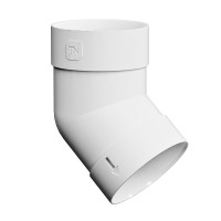 ТЕХНОНИКОЛЬ Ультра колено трубы 45°(D142/100), белый