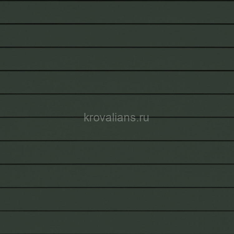 Фиброцементный сайдинг Cedral (Кедрал) Click Smooth 3600x186x12 mm C31 Зеленый океан /1 шт/