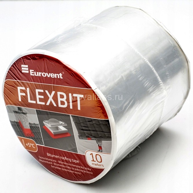 Лента для примыканий Eurovent FLEXBIT 150х10000 мм Brown / Antracite 7024