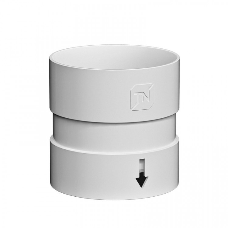 ТЕХНОНИКОЛЬ Ультра муфта трубы (D142/100), белый