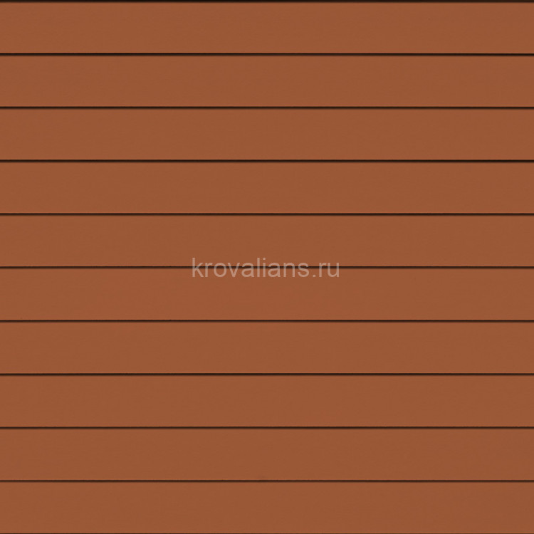 Фиброцементный сайдинг Cedral (Кедрал) Click Smooth 3600x186x12 mm C32 Бурая земля /1 шт/