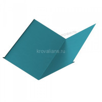 МеталлПрофиль Планка ендовы нижняя 298х298х2000 (Полиэстер-01-5021-0.45) /1 шт/