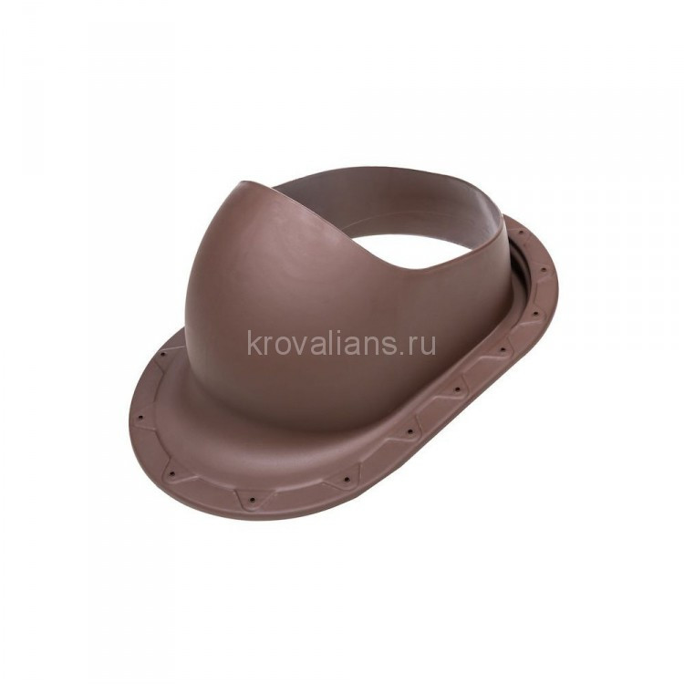 Vilpe (Вилпе) Проходной элемент для готов. бит.кров. XL Classic (Коричневый) /1 шт/