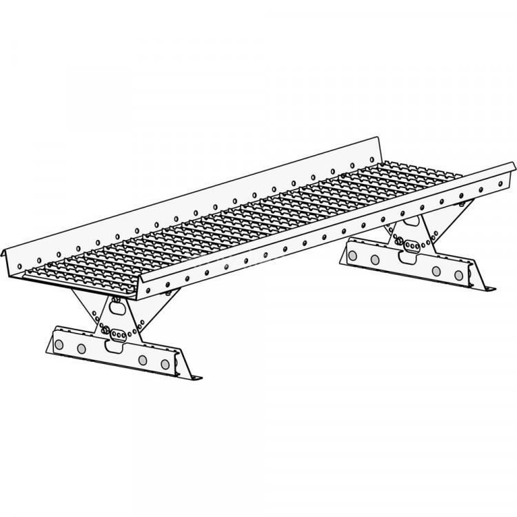 Мостик кровельный ROOFsystems PRESTIGE 360 1,2м Фальц RAL 3005