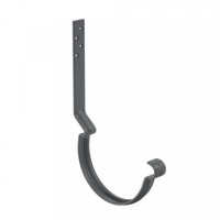 AS PUrus MATT 150/100 Крюк желоба длинный 160мм с компл. крепления (МУ), RAL 7024 Matt