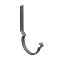 AS PUrus MATT 150/100 Крюк желоба длинный 160мм с компл. крепления (МУ), RAL 7024 Matt