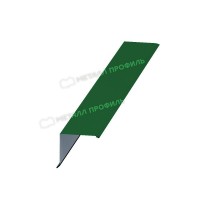МеталлПрофиль Планка торцевая 135х145х2000 NormanMP (Полиэстер-01-6002-0.5) /1 шт/