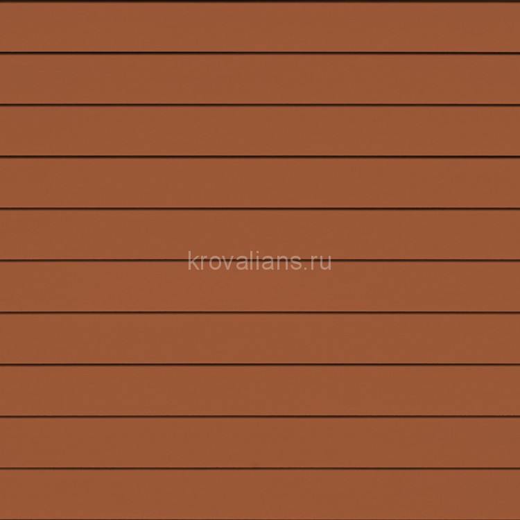 Фиброцементный сайдинг Cedral (Кедрал) Smooth 3600x190x10 mm C32 Бурая земля /1 шт/