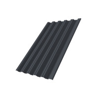 Профнастил HC35R Grand Line 0,5 PurPro Matt 180 RAL 7024 мокрый асфальт