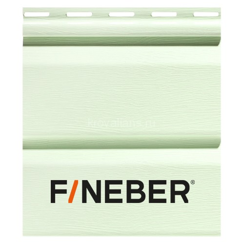 Сайдинг FineBer (Файнбер) Дачный 3,05м (Алоэ) /панель/