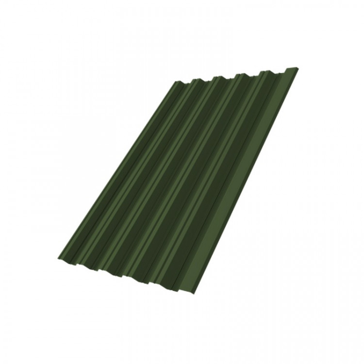 Профнастил HC35R 0,5 GreenCoat Pural RR 11 темно-зеленый (RAL 6020 хромовая зелень)