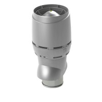 Vilpe FLOW XL- 250/ИЗ/500 вент. выход с колпаком светло-серый