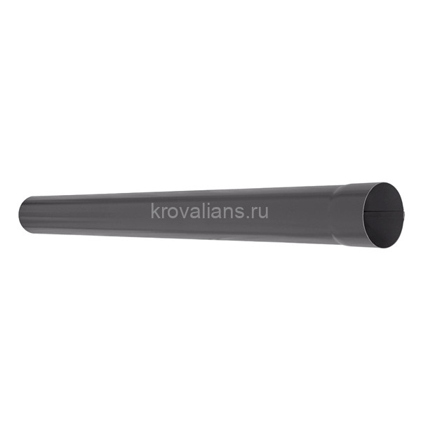 AS COMF PE 125/90 Труба водосточная L=3.0 м RAL7024 2 шт/уп