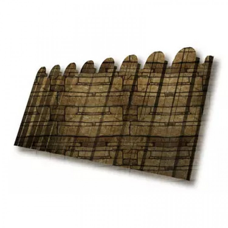 Профнастил С10A фигурный 0,45 Print Twincolor с пленкой Sand Stone Профнастил С10A фигурный 0,45 Print Twincolor с пленкой Sand Stone