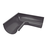AS COMF PE 125/90 Угол желоба  90 внутренний RAL7024 5 шт/уп