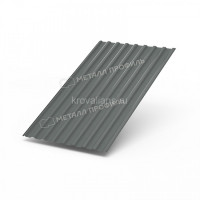 Профилированный лист Металл Профиль МП-20х1100-B (ПЭ-01-7005-0,45) /1 кв.м./