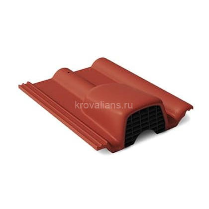 BRAAS Вентиляционная черепица Франкфурт магма (420х330 мм), 12 шт/паллет BRAAS Вентиляционная черепица Франкфурт магма (420х330 мм), 12 шт/паллет