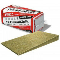 ТехноНИКОЛЬ ТЕХНОРУФ Н ПРОФ КЛИН,1,7% А 30-50мм. Плиты минераловатные
