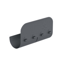 AS PUrus MATT 150/100 Ограничитель перелива прямой L=0,34м RAL 7024 Matt