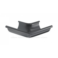 AS COMF PE 125/90 Угол желоба  90 наружный RAL7024 5 шт/уп