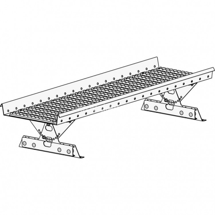 Мостик кровельный ROOFsystems PRESTIGE 360 1,2м Фальц RAL 9005